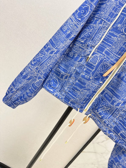 L 25ss print jacket