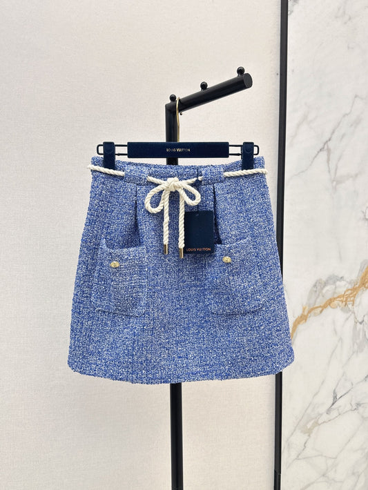 L 25ss drawstring skirt