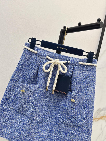 L 25ss drawstring skirt