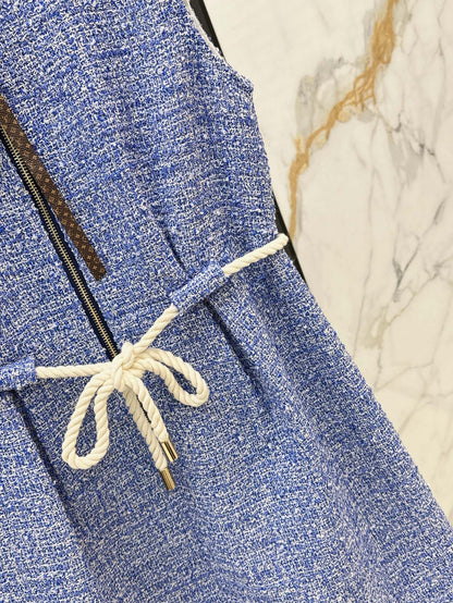L 25ss drawstring dress