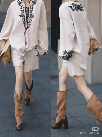 cho 25ss linen set
