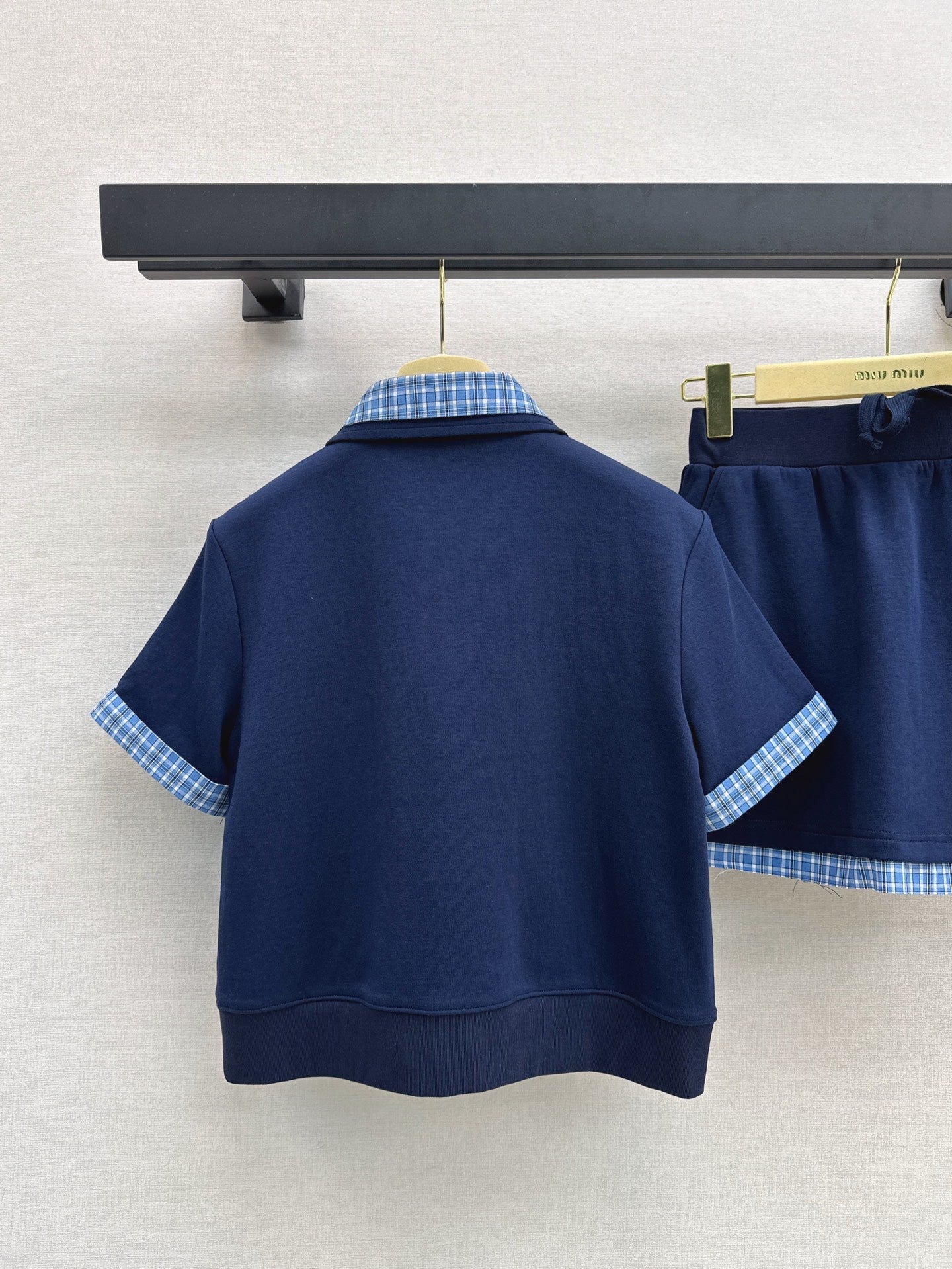 Mi 25ss polo skirt set