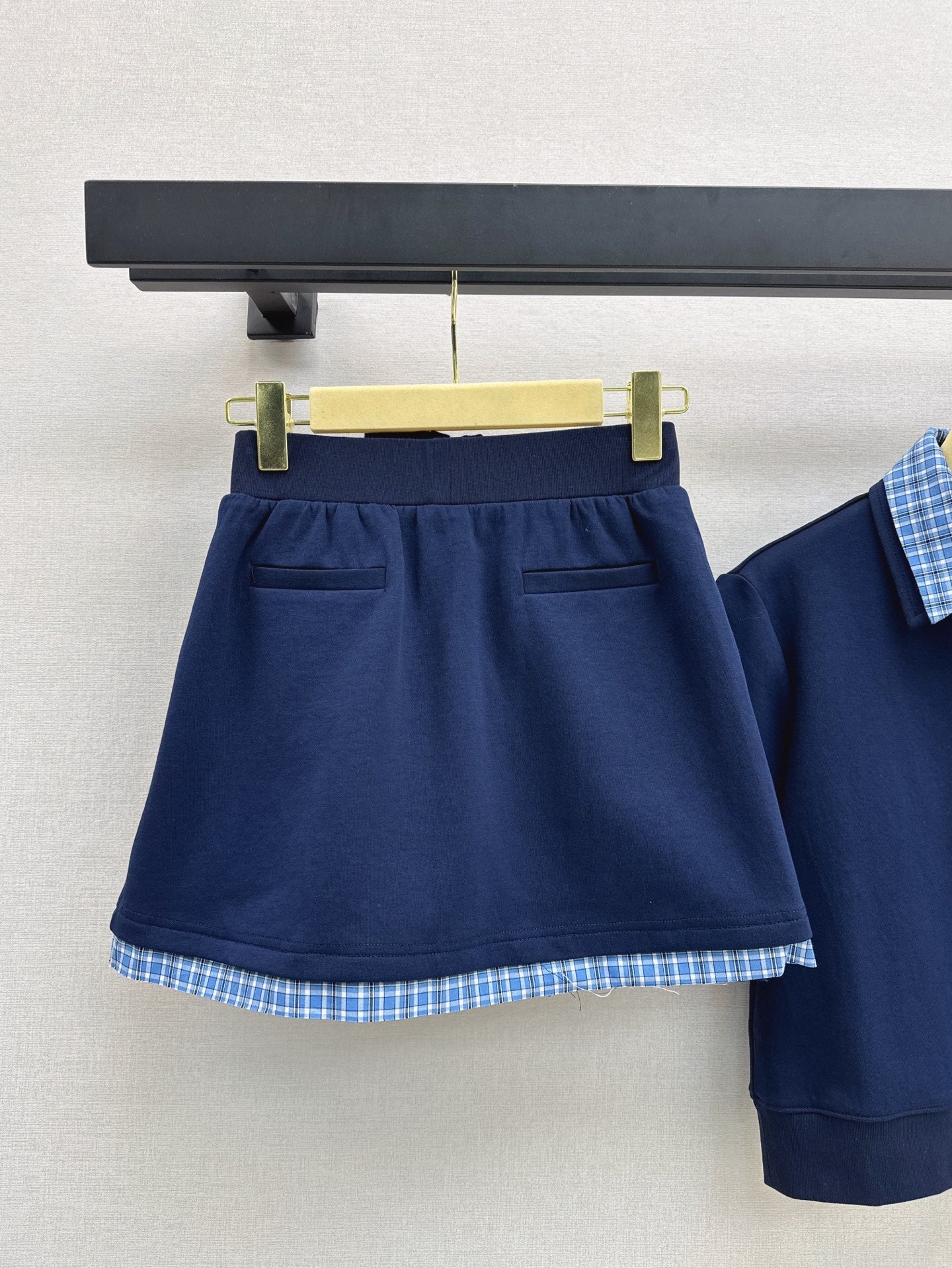 Mi 25ss polo skirt set