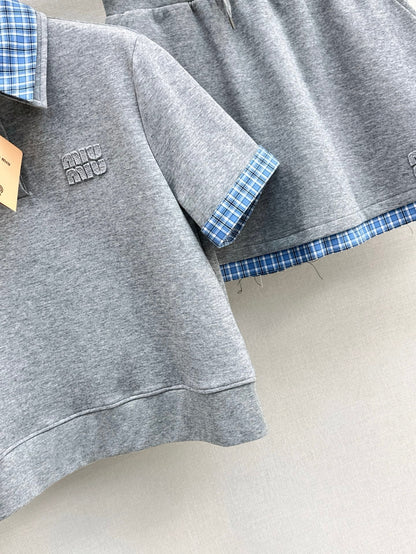 Mi 25ss polo skirt set