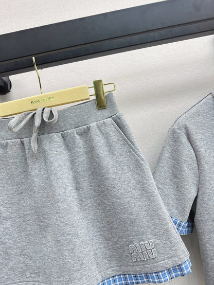 Mi 25ss polo skirt set