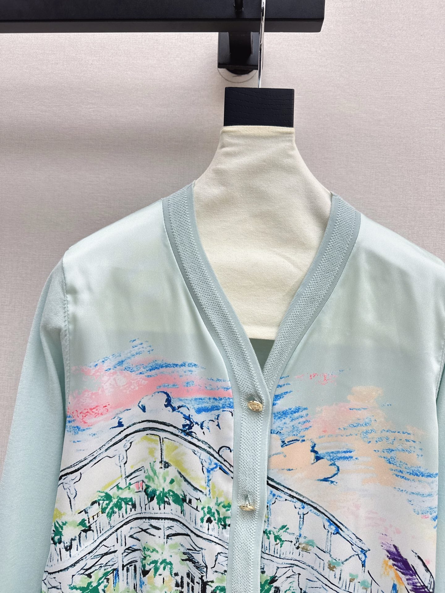 H 25ss tencel cardigan