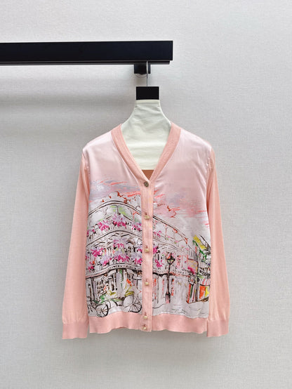 H 25ss tencel cardigan