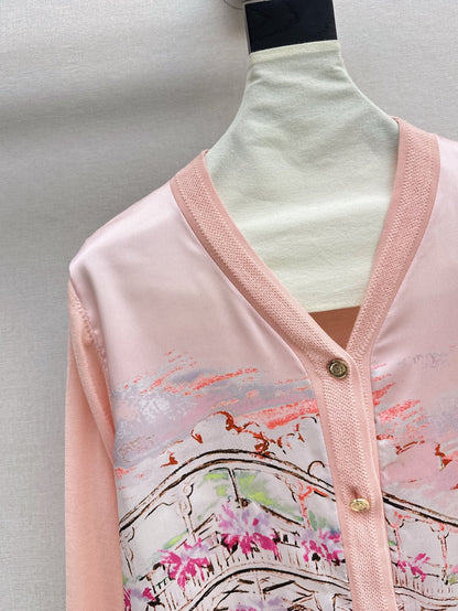 H 25ss tencel cardigan
