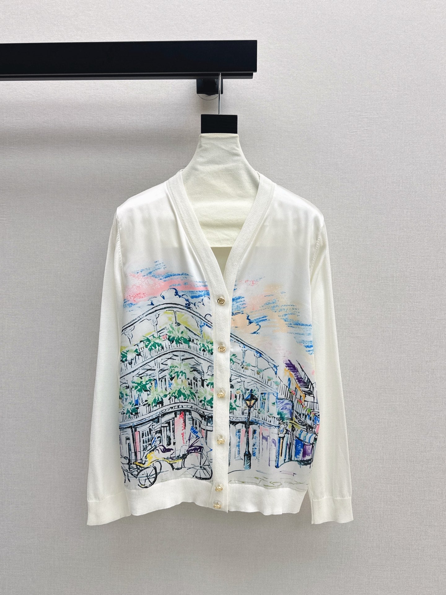 H 25ss tencel cardigan