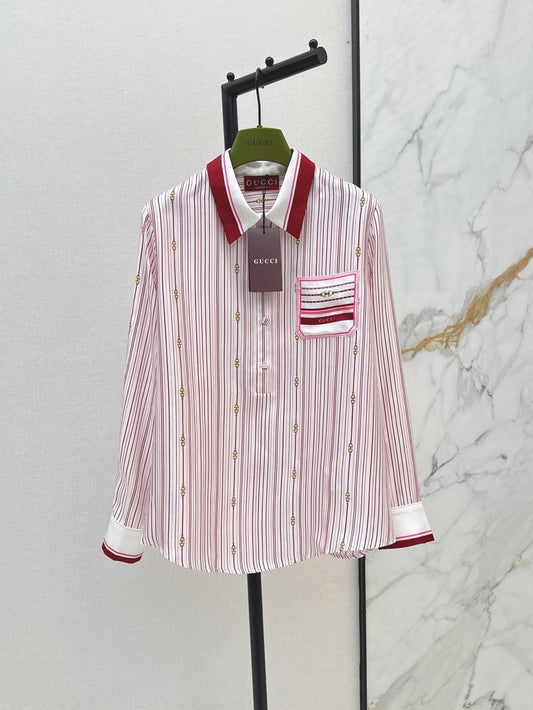 G 25ss silk shirt
