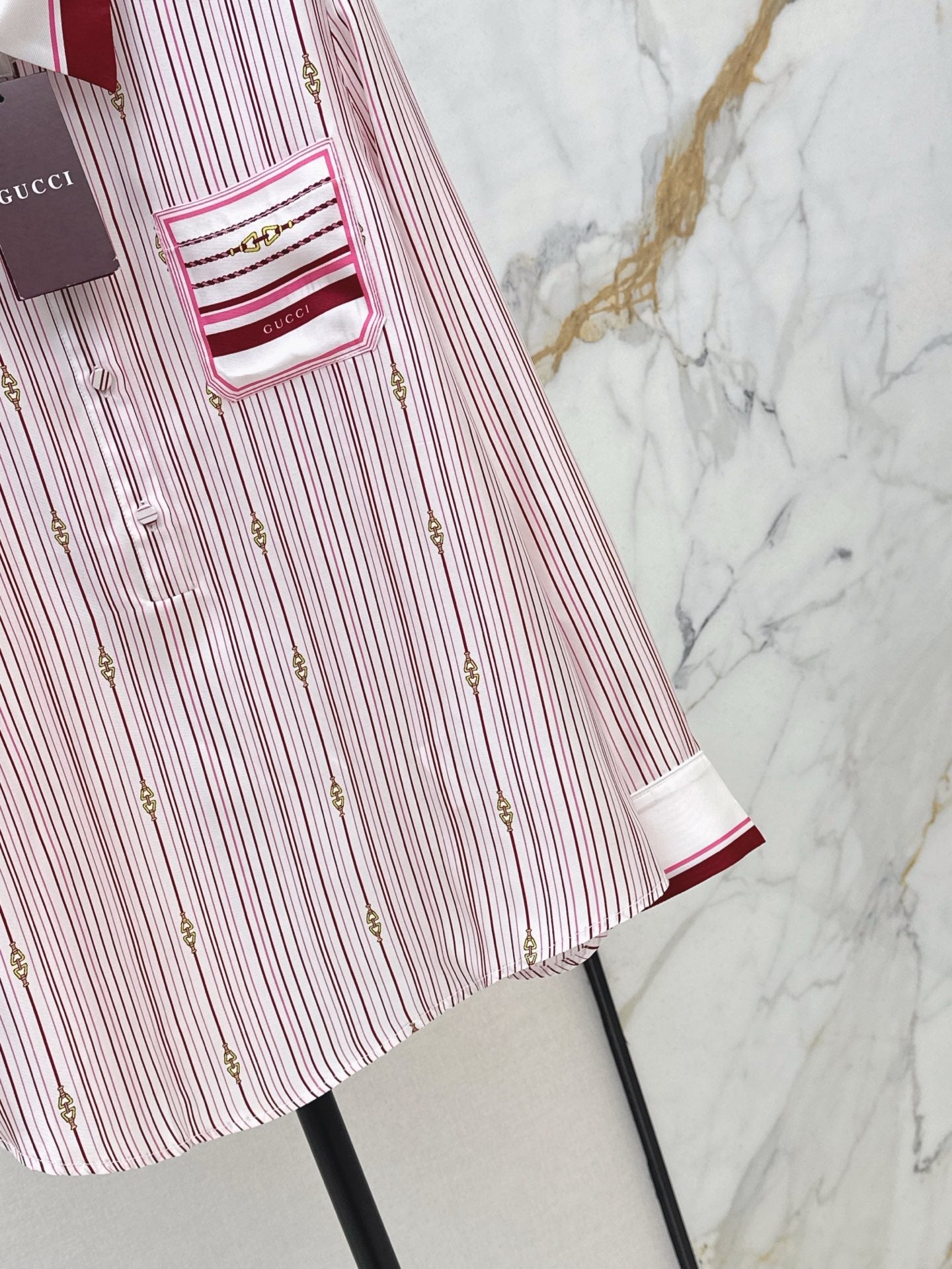 G 25ss silk shirt