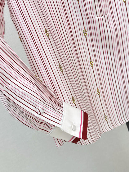 G 25ss silk shirt