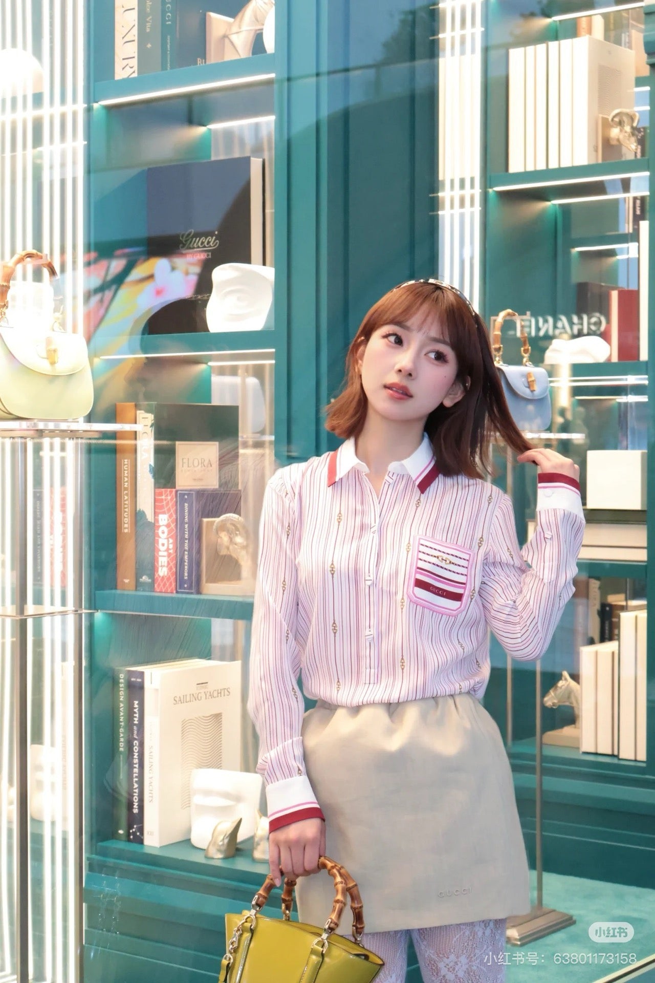 G 25ss silk shirt
