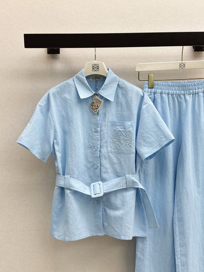 Loe 25ss linen set