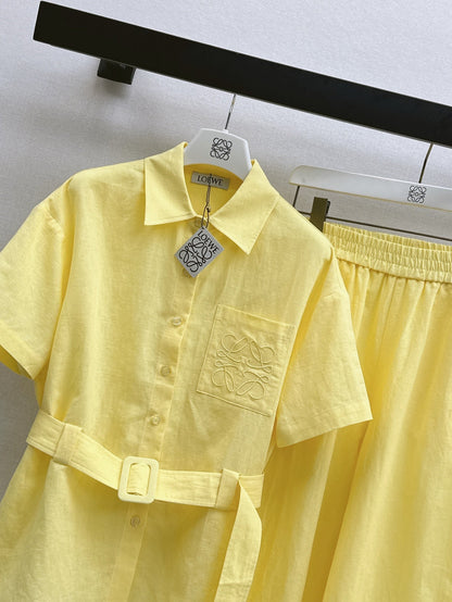 Loe 25ss linen set