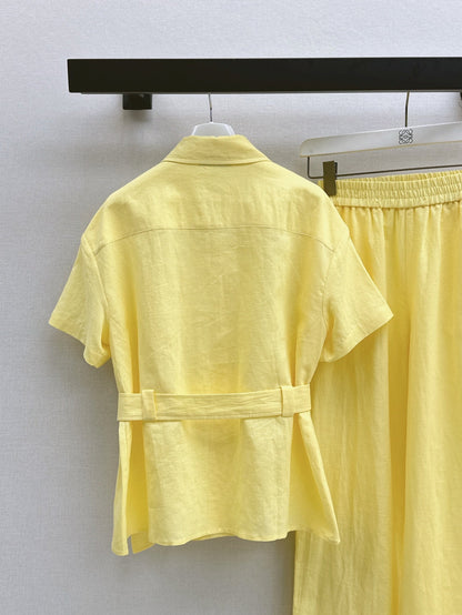 Loe 25ss linen set
