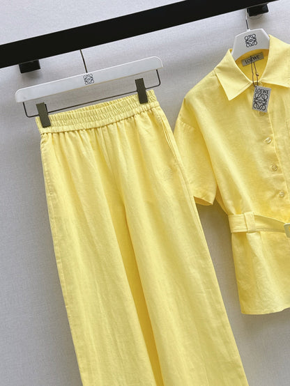 Loe 25ss linen set
