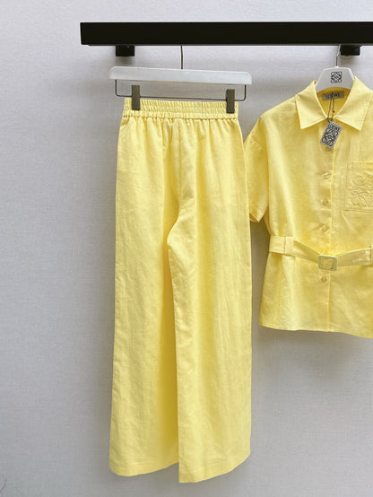 Loe 25ss linen set