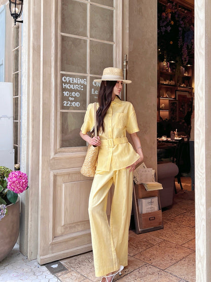 Loe 25ss linen set