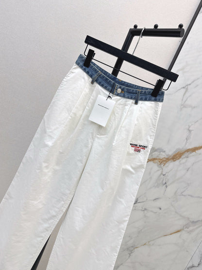 Alexand 25ss embroidered pants