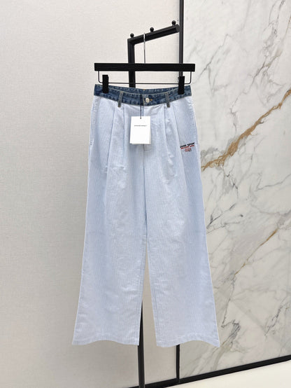Alexand 25ss embroidered pants