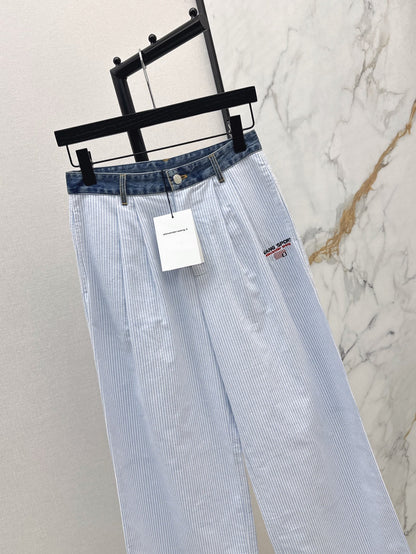 Alexand 25ss embroidered pants