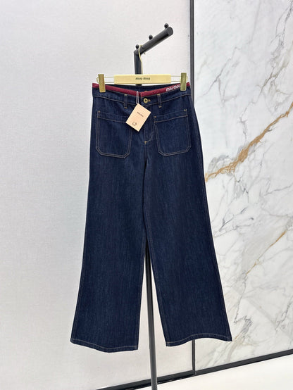 Mi 25ss embroidered jeans