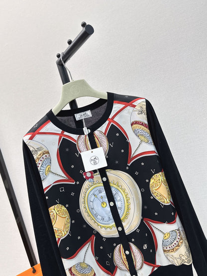H 24SS Tencel cardigan