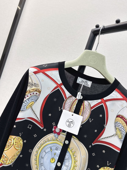 H 24SS Tencel cardigan