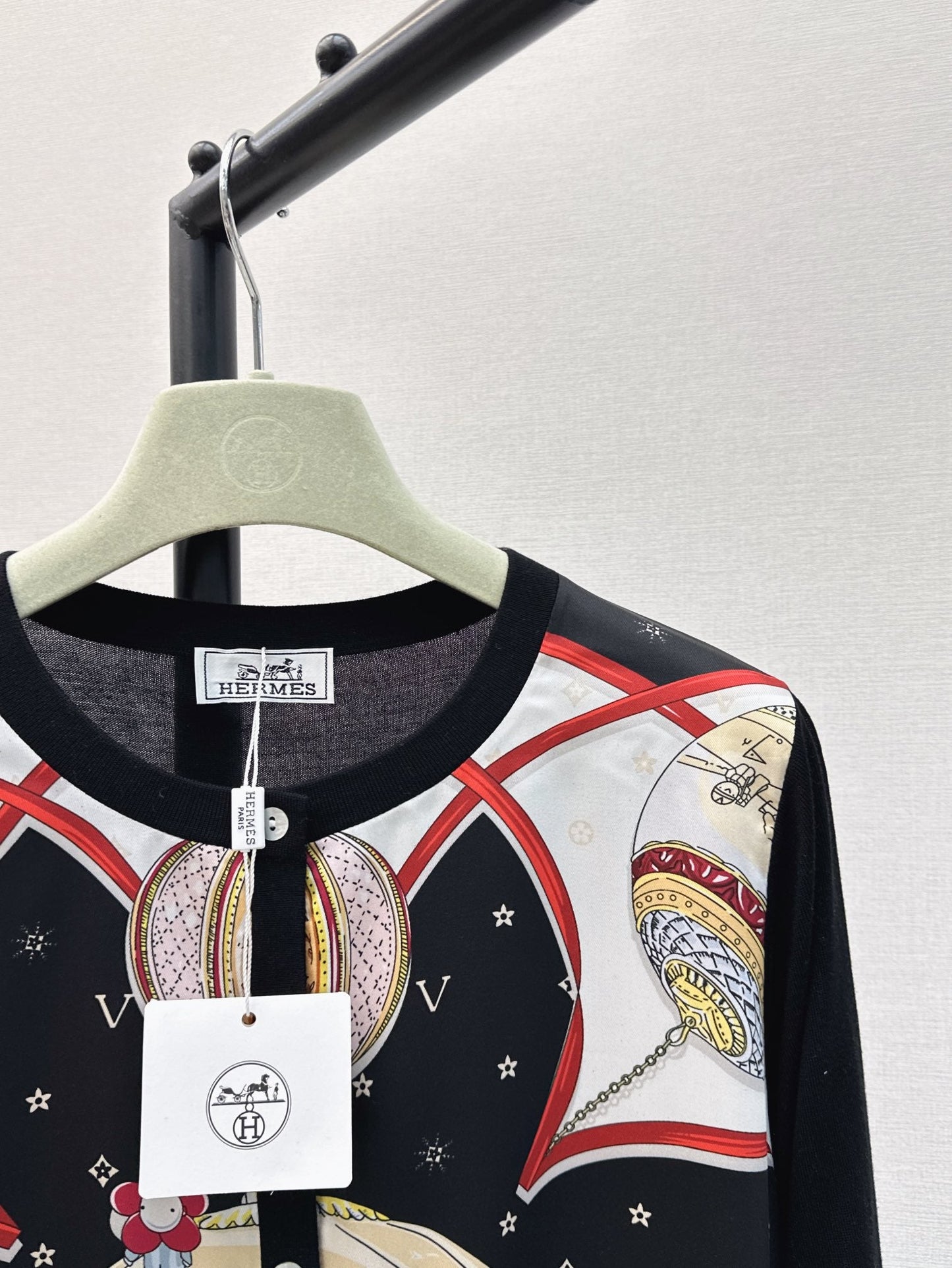 H 24SS Tencel cardigan