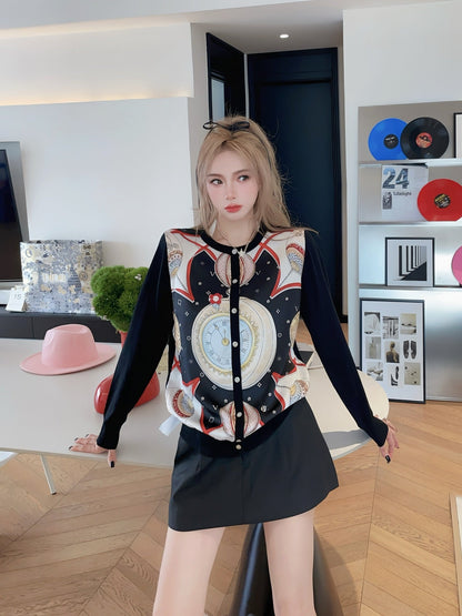 H 24SS Tencel cardigan
