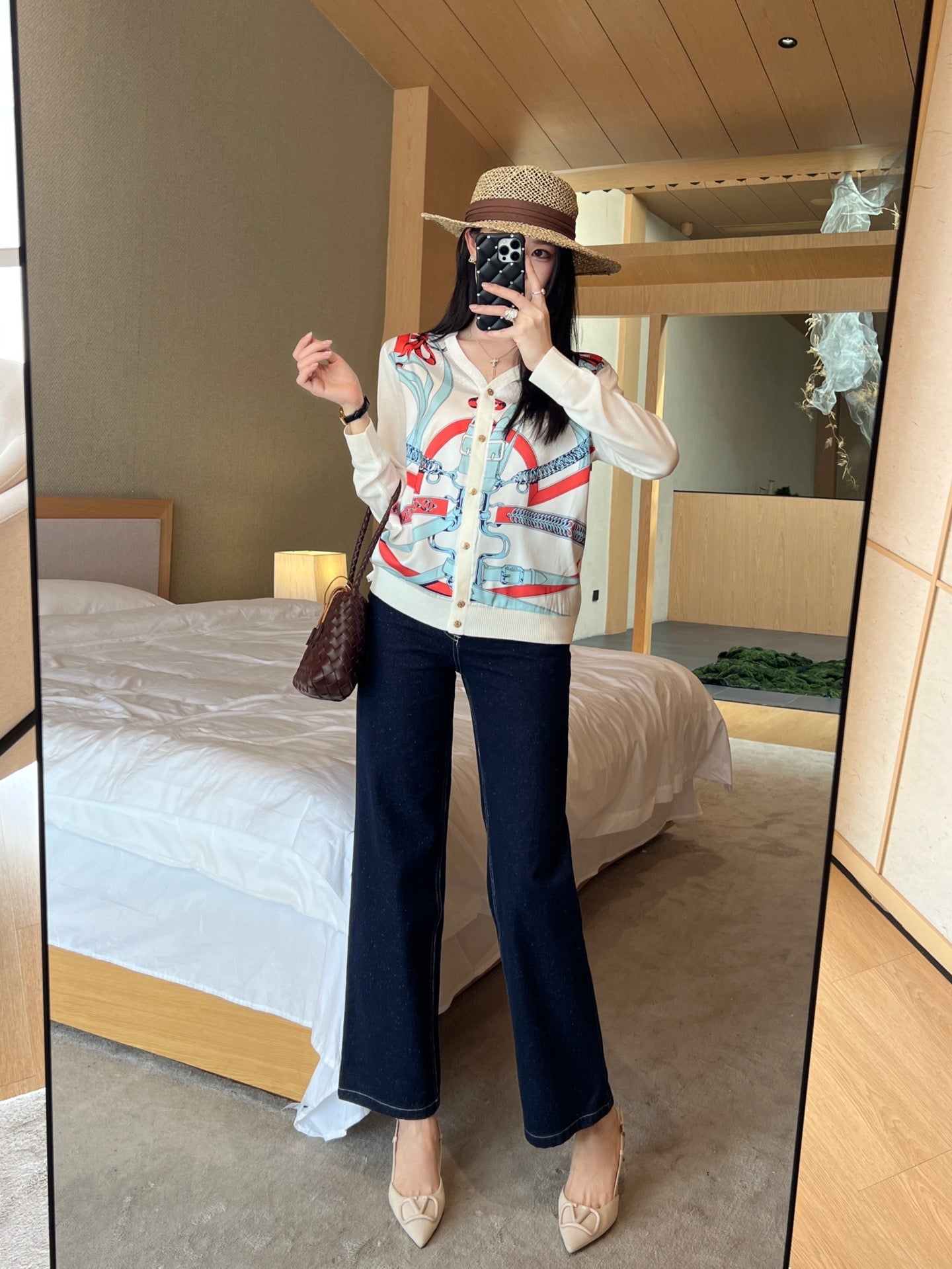 H 25SS tencel cardigan