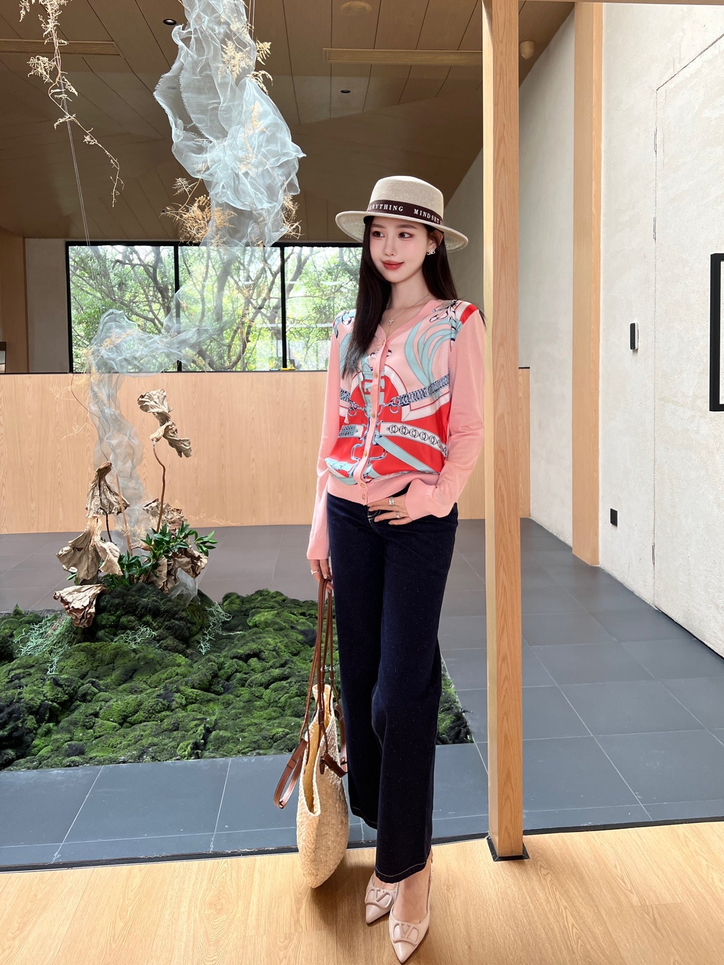 H 25SS tencel cardigan
