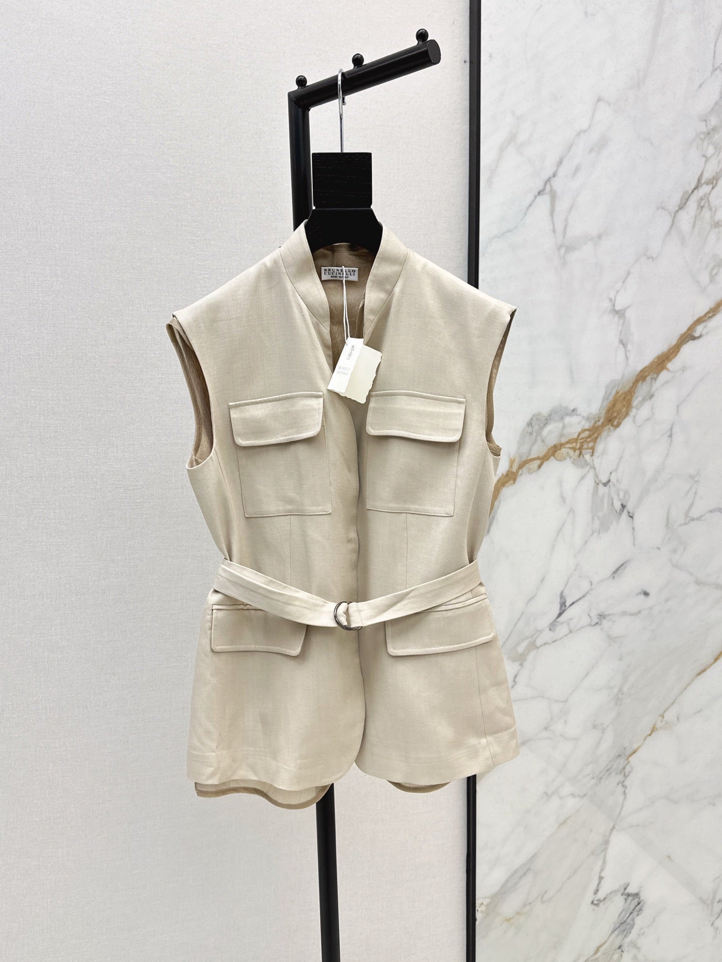 brun 25ss vest jacket