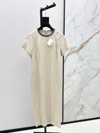 brun 25ss linen dress