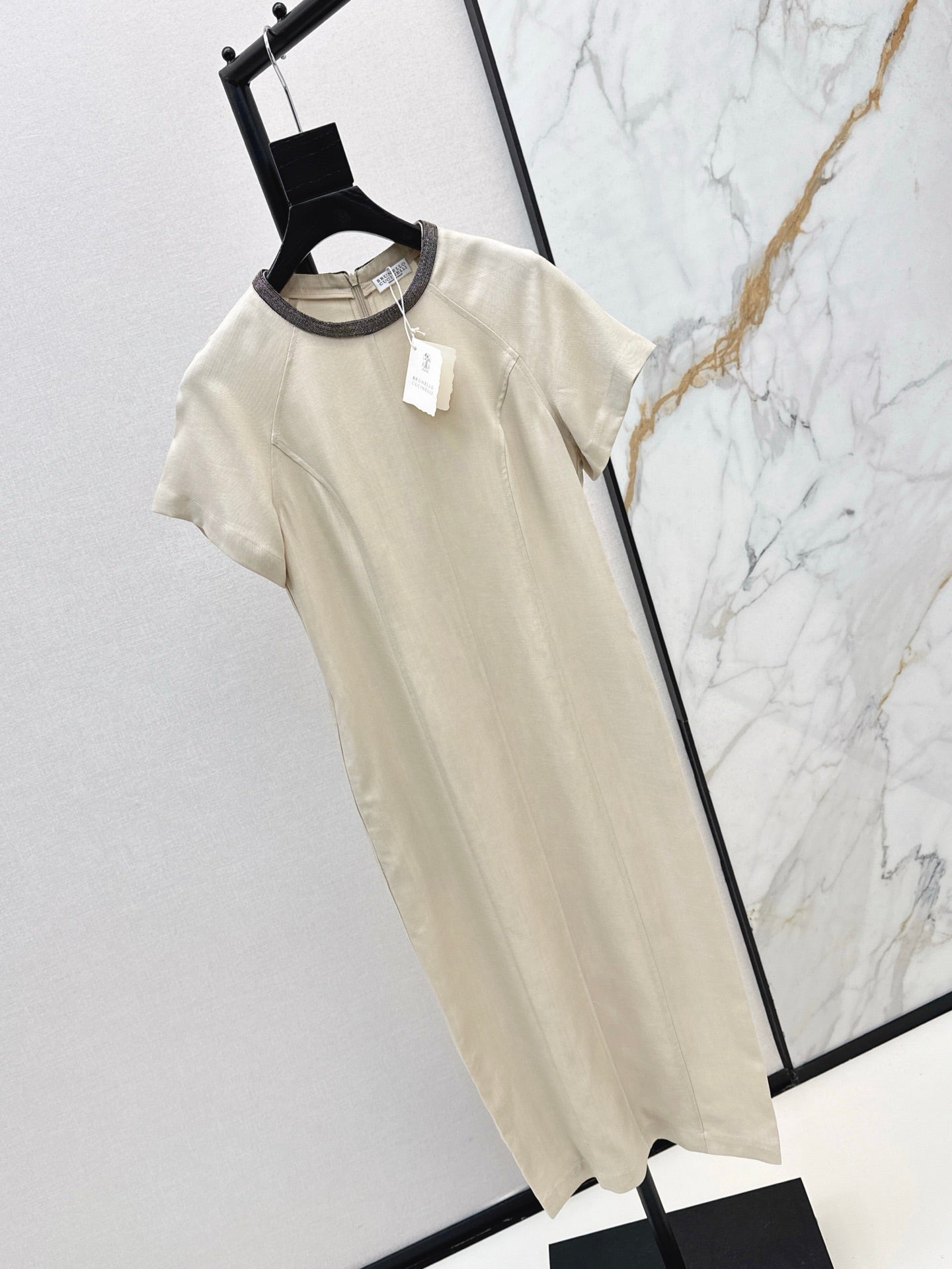 brun 25ss linen dress