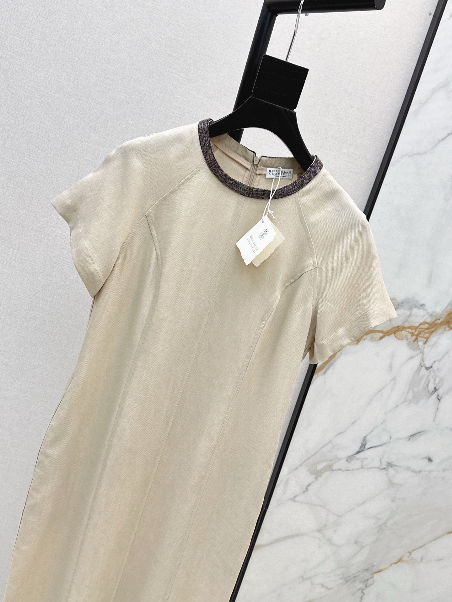 brun 25ss linen dress