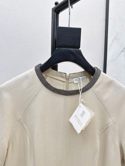 brun 25ss linen dress