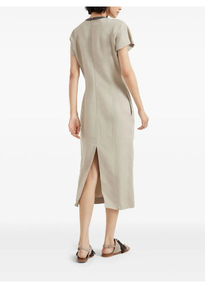 brun 25ss linen dress