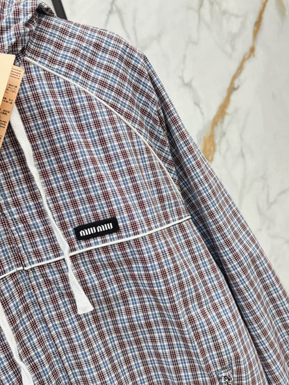 Mi 25ss plaid jacket