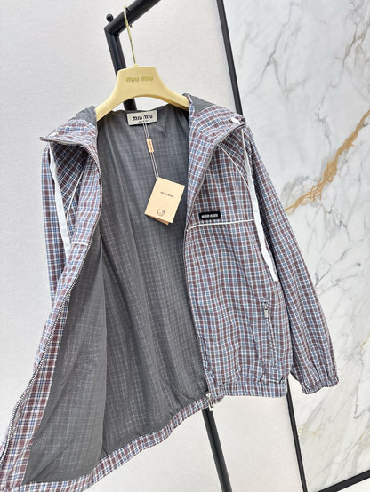 Mi 25ss plaid jacket