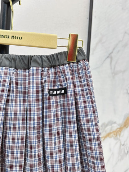 Mi 25ss plaid dress