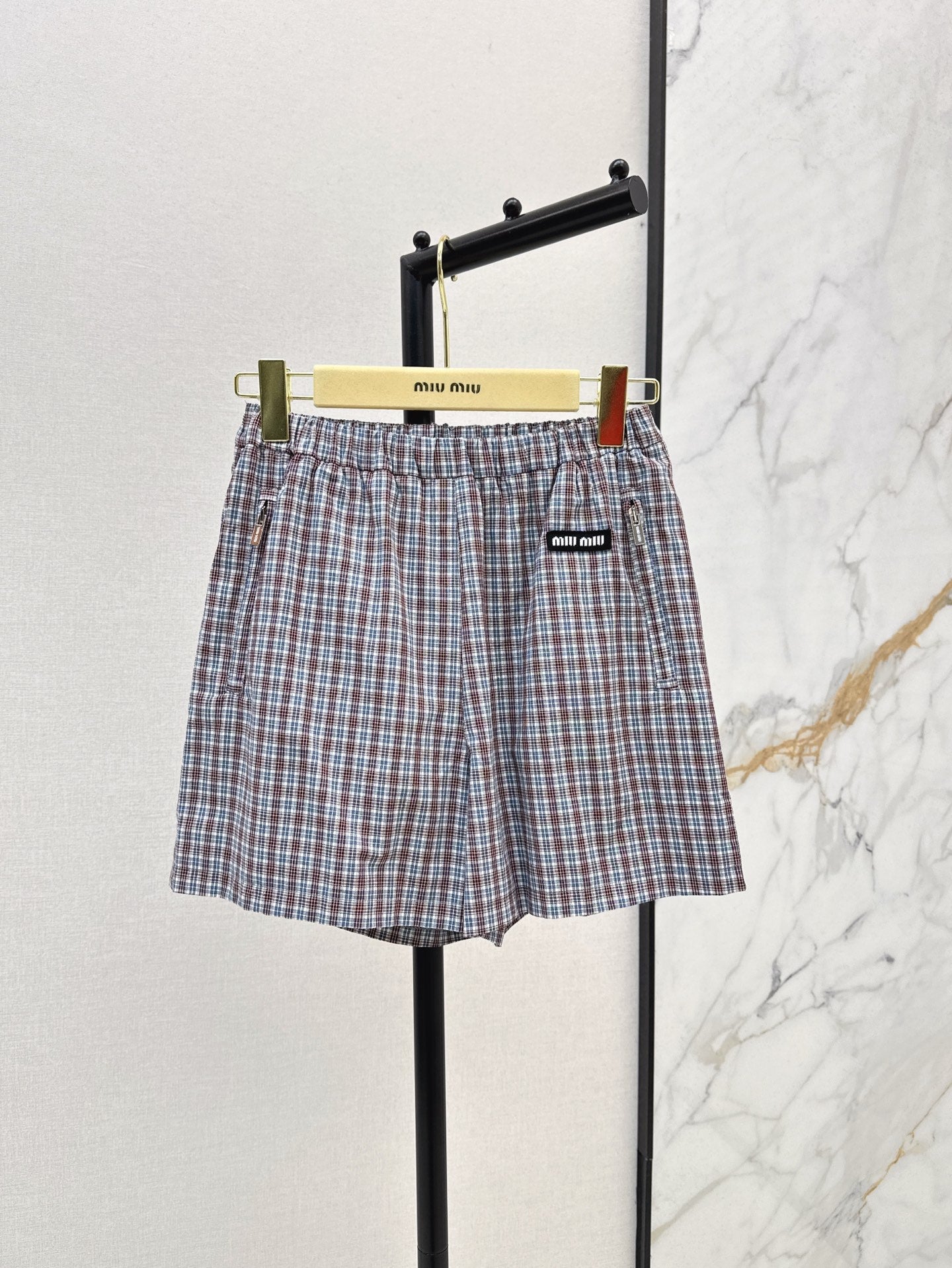 Mi 25ss plaid short