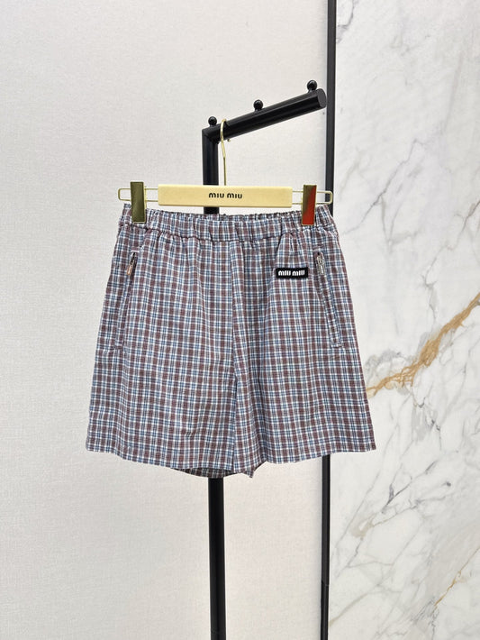 Mi 25ss plaid short