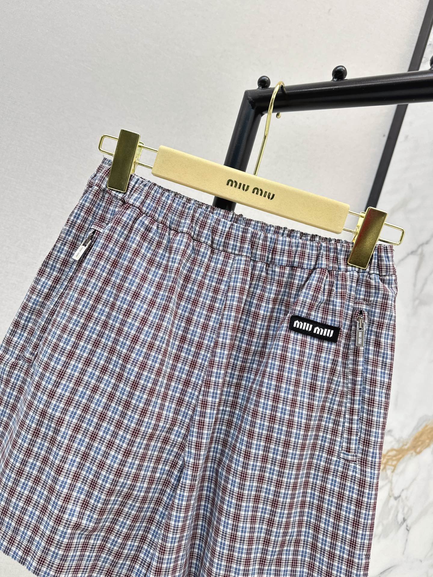 Mi 25ss plaid short