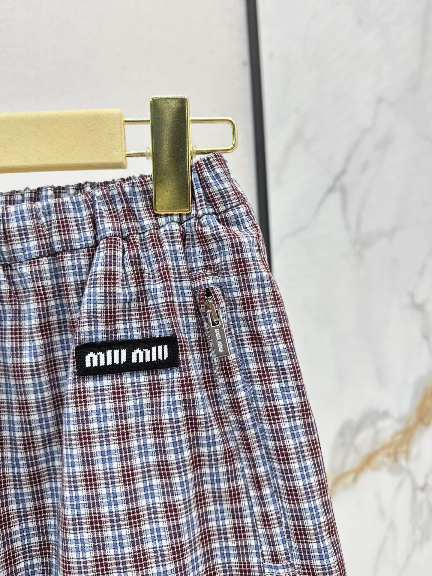 Mi 25ss plaid short
