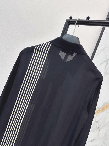 D 25ss miss silk shirt