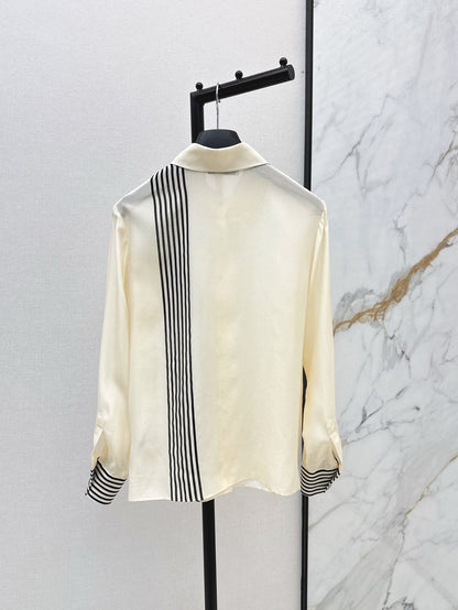 D 25ss miss silk shirt
