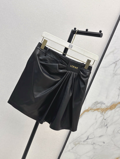 Loe 25ss leather skirt