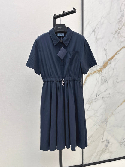 P 25ss drawstring dress